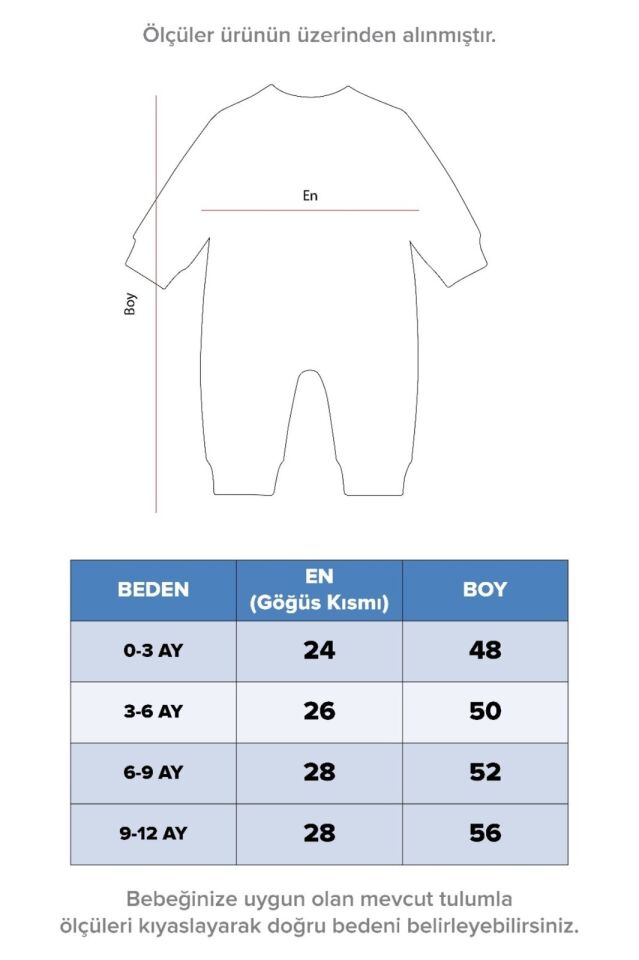 Panda Baskılı Bebek Tulum & Şapka Seti,Renk Bloklu,Çıtçıtlı Uzun Kollu Yenidoğan Tulumu ,%100 Pamuk