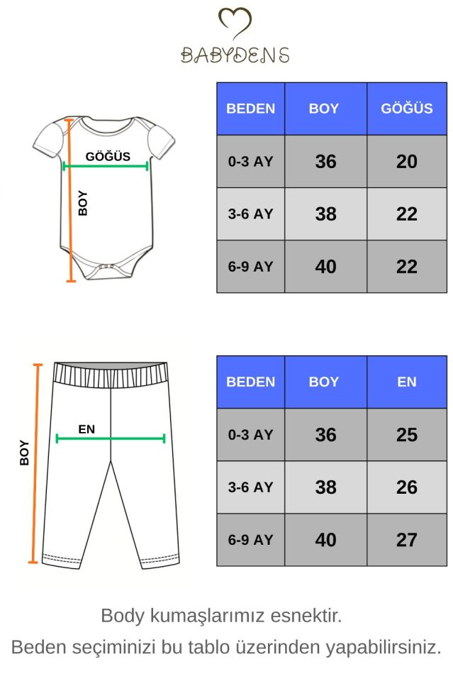 Kız Bebek Bayramlık 3'lü Takım Bayram Şekeri Baskılı Pamuklu Body Pantolon Fiyonk Saç Bandı Bayramlık Bebek Kombini