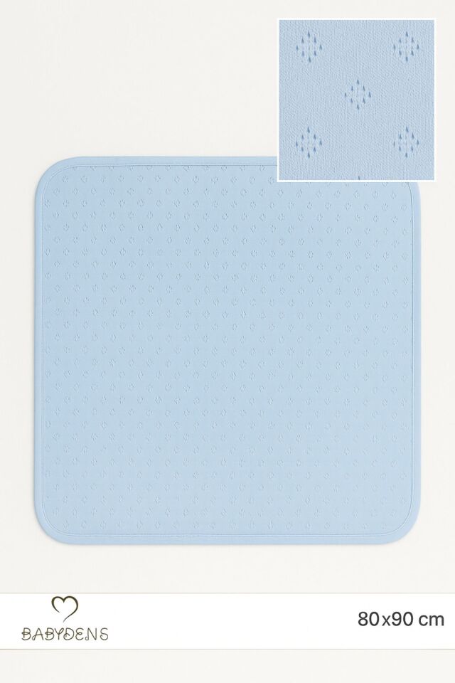 %100 Pamuk Elmas Desenli Jakarlı Bebek Battaniyesi 80x90 cm Yumuşak Nefes Alabilir Bebek Battaniyesi