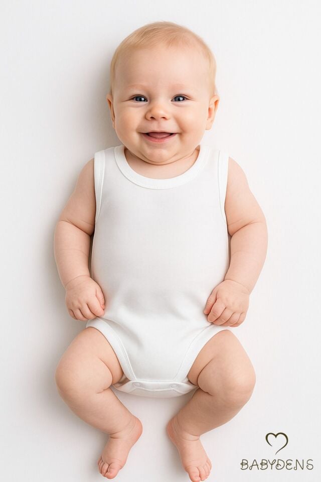Bebek Atlet Zıbın %100 Pamuklu Yazlık Body | Bebek İç Giyim Çıtçıtlı Badi